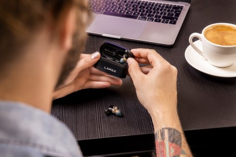 LAMAX Duals1 TWS Két membrános vezeték nélküli fülhallgató